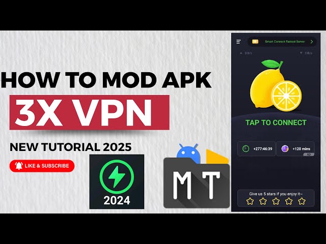 HOW TO MOD 3X VPN PROXY USING MT MANAGER/TUTORIAL 2025