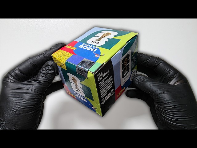 Panini FIFA World Cup 2026 Sticker Display Box - Opening