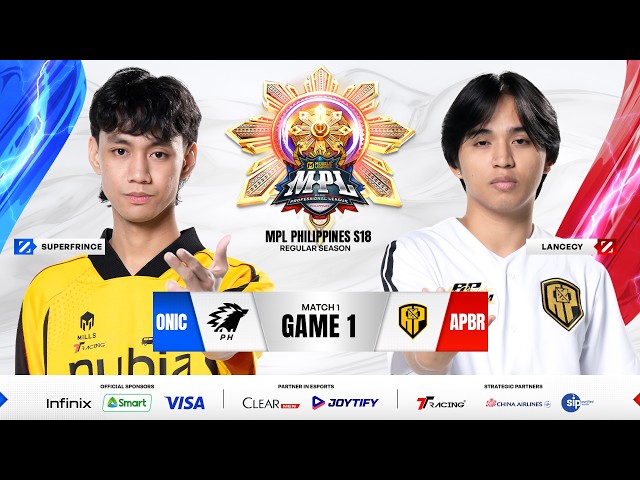 MPL PH S18 - W1D3 - ONIC VS APBR GAME 1