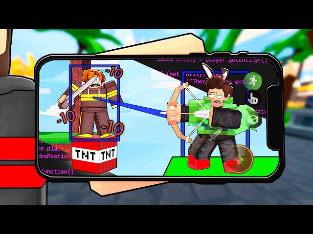How to Script on Mobile.. (Roblox Bedwars)