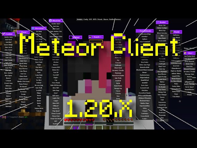 ☄️Basic and Complete Guide to Meteor Client🔥 | The Best Free Minecraft Hack 2026 ✨