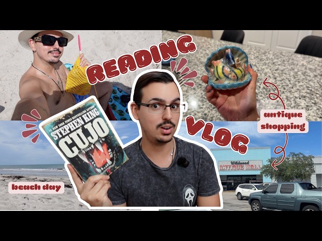I Read My FIRST Stephen King Book... 😵‍💫😅😳 | *spoiler free* reading vlog + crochet updates