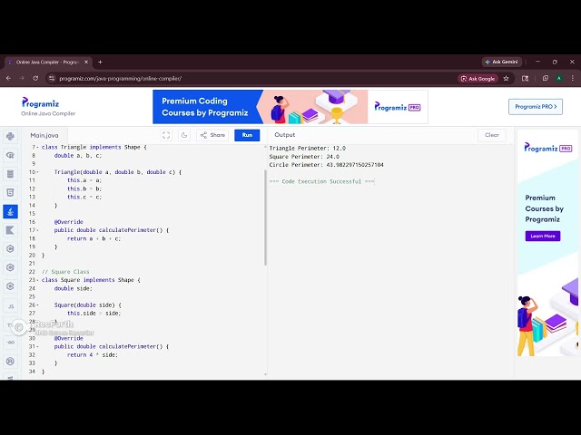 Java lab exercises 