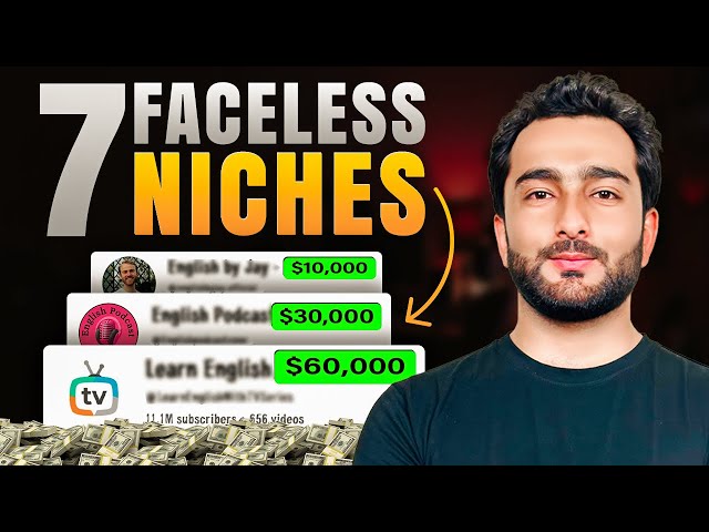 Top 7 Best Faceless Channel Niches with Highest RPM 🔥