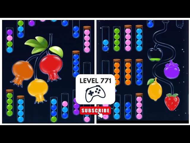 Ball Sort by Puzzler studio 771/780 - Color Sort game 🎮