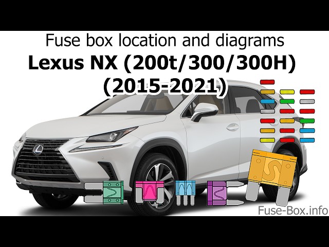 Fuse box location and diagrams: Lexus NX (200t / 300 / 300H) (2015-2021)