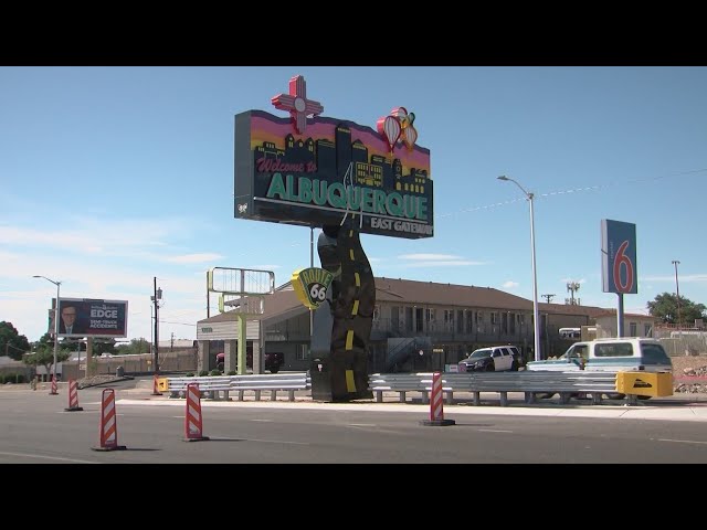 Issue with guard rails on Albuquerque welcome sign leads to months-long road closures