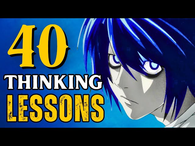 How To Think Smart Like L - Thought Process Analysis (Part 1)