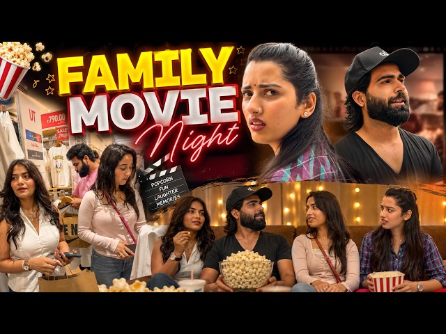 Aaj Puri Family Ke Sath Movie Night 🍿❤️