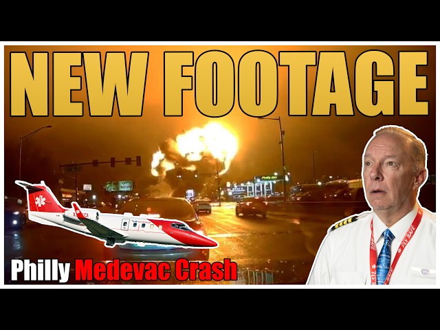NTSB Releases Dramatic New Footage From Philadelphia Plane Crash