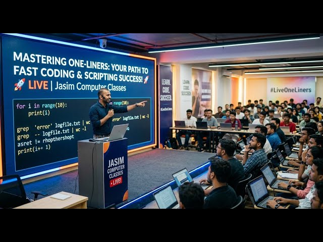 Live: Master Computer One-Liners in One Session! | Jasim Computer Classes