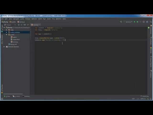 Node.js Tutorial for Beginners - 15 - Connect