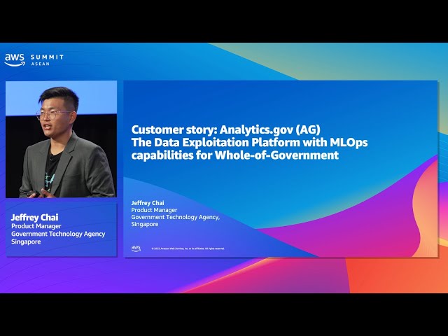 AWS Summit ASEAN 2023 | Build an enterprise grade AI/ML platform with Amazon Sagemaker (INS302)