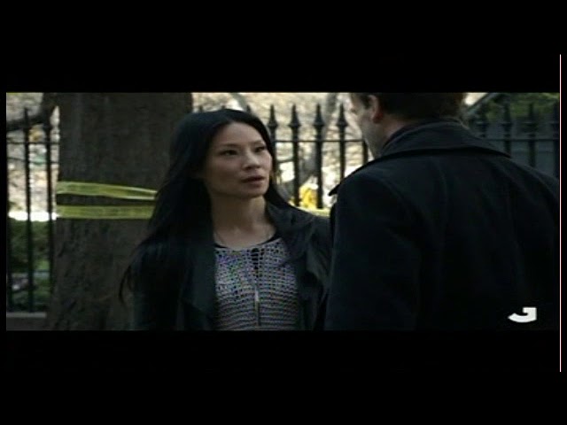 Elementary S1E1-Sherlock and Watson meet