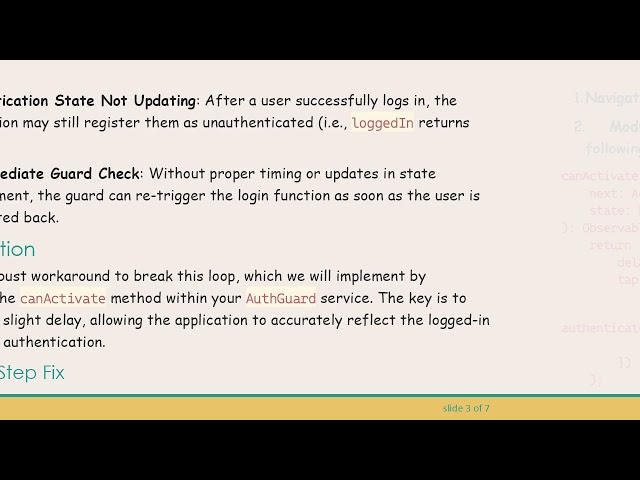 Solving the Auth0 Angular 7 Login Redirect Loop