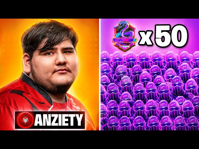 Can 50 IRIDESCENT Players Beat ANZIETY?