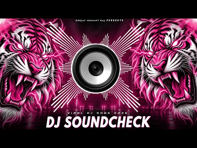 ⚡️DJ SOUND CHECK | JBL DJ SOUND⚡️| NEW DJ BASS SONG | SPEAKER CHECK | TIGER DJ SONG | EDM TRANCE MIX
