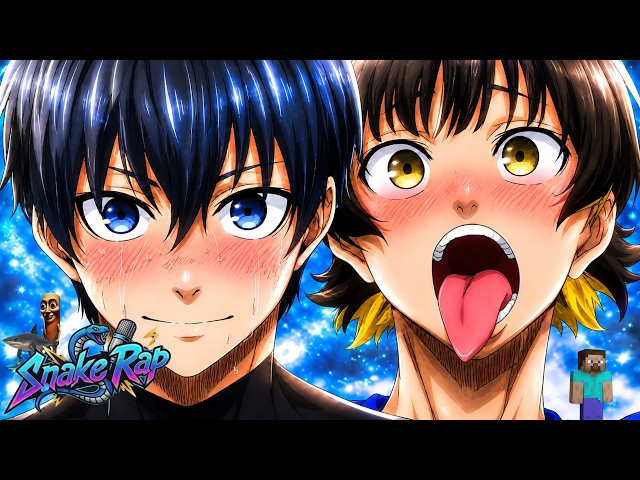 🐝INSTINTO Y VISION🧩||  Rap de Isagi y Bachira​ (Blue Lock) - Snake Rap,@CriCriD