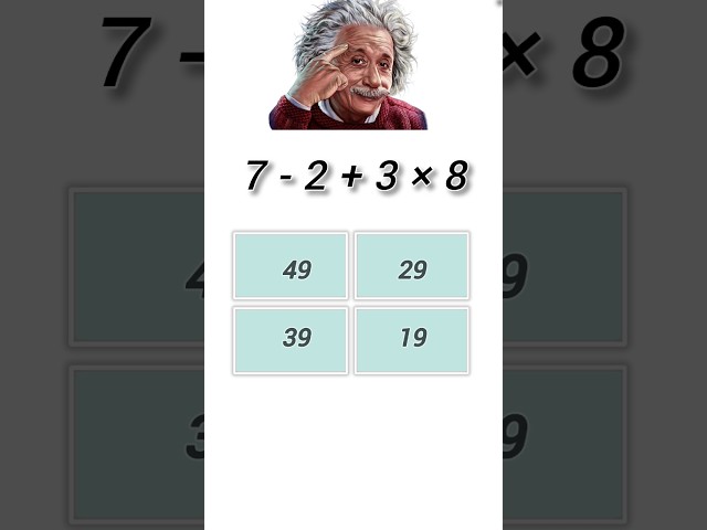 What Is the Standard Order of Operations? | PEMDAS Explained Simply!#OrderOfOperations #ots