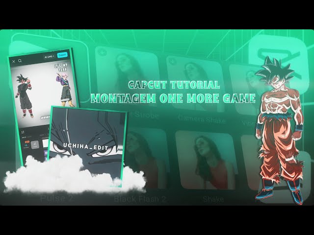 CAPCUT MONTAGEM ONE MORE GAME EDIT TUTORIAL | Montagem One More Game (SLOWED) #capcut #capcutedit 