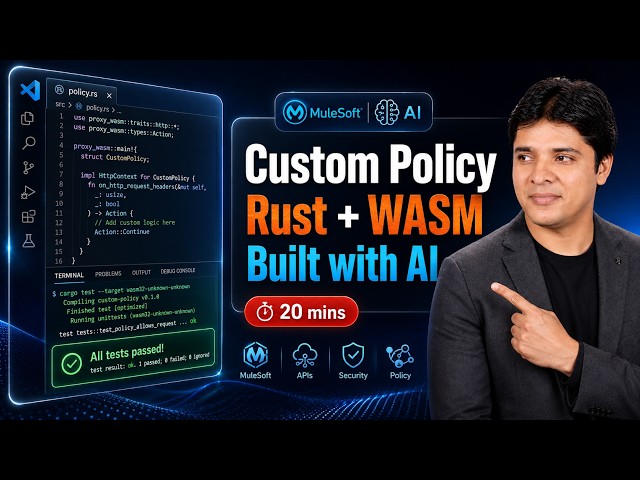 MuleSoft Omni Gateway Custom Policy in Rust + WASM | Full Tutorial