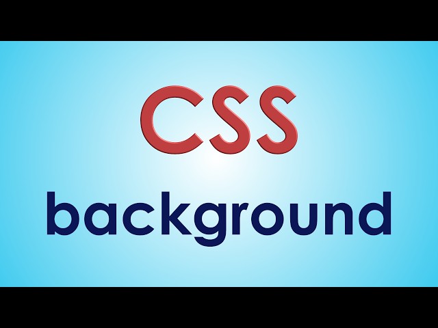 La propiedad BACKGROUND en CSS
