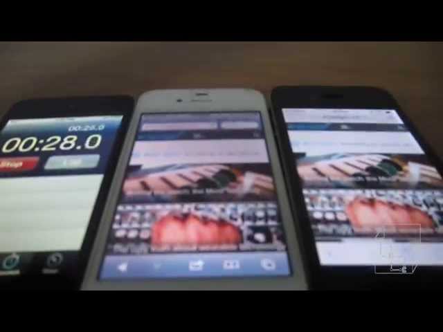 iOS 7.1 vs 4.3.3 Speed Test Comparison for Apple iPhone 4