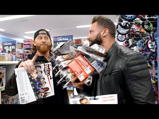 Curt Hawkins & Zack Ryder go on a WrestleMania figure hunt at Walmart