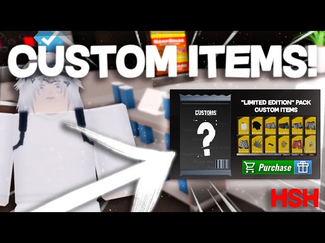 HOW TO GET CUSTOM ITEMS IN HSH || PACKS TO GET CUSTOM SKATEBOARDS, ANIMATIONS, SHOES, & MORE IN HSH