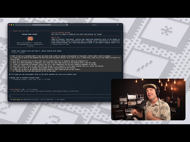 Best podcast hosting and Claude/ChatGPT combo: Transistor.fm's MCP server