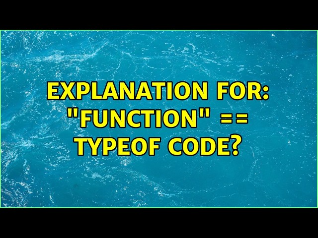 Explanation for: "function" == typeof code?