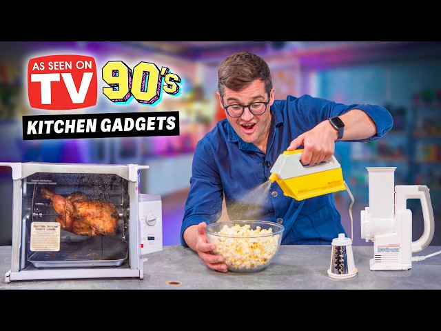 A Pro Chef Tests Bizarre 90s Kitchen Gadgets | Sorted Food