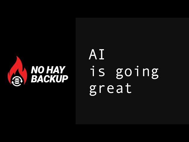 AI is going great