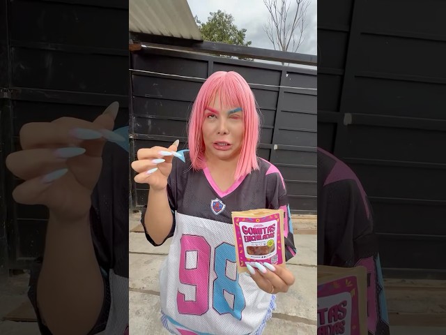 We tried the spicy gummies #comedy