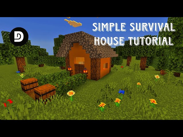 Simple survival house tutorial - Dixor