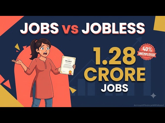 India Added 1.28 Crore Jobs This Year — So Why Is Your Friend Still Unemployed?