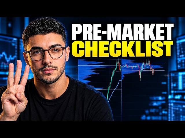 How I plan my trades before the market open (Orderflow)
