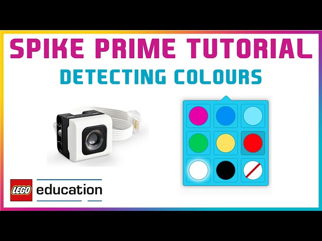 Lego Spike Prime - Colour Sensor Tutorial
