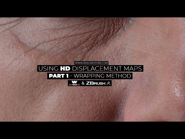 Wrapping HD Displacement Maps To Your Mesh