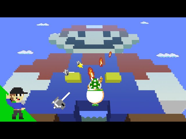 Bowser vs COLOSSAL MARIO