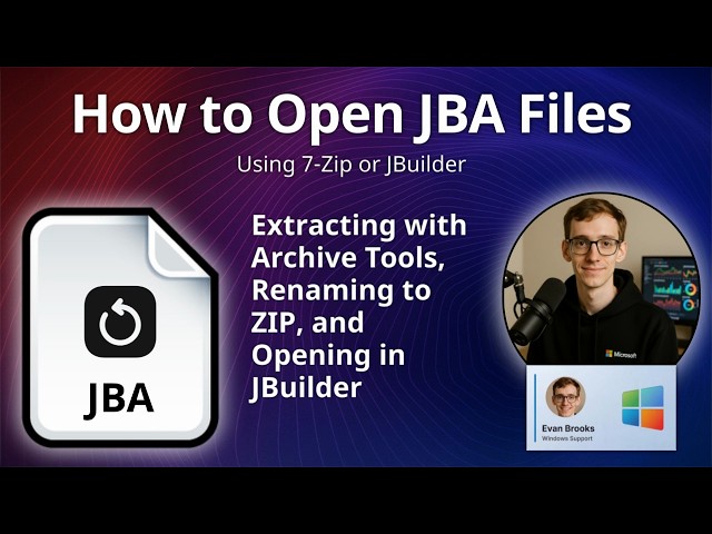 How to Open JBA Files (JBuilder Backup Archive)