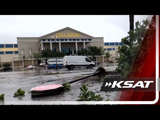 Santikos Palladium damaged after reported tornado on Wednesday morning