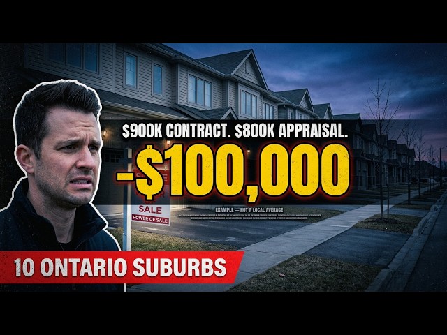 Top 10 Ontario Suburbs Facing a Foreclosure Wave in 2026