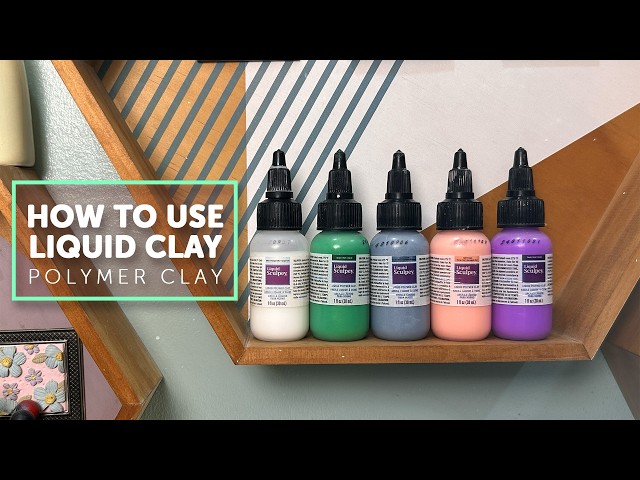 Tutorial de mini arcilla polimérica: los usos de la arcilla líquida