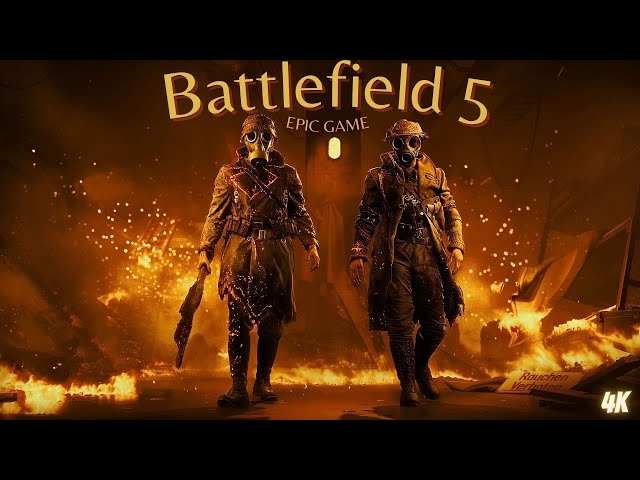 Battlefield V - Así se juega a Battlefield 5! 20 kills en 5 minutitos.  PS5-4K -Walktrough.