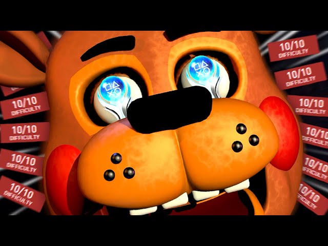 Five Nights At Freddy's 2 Has The Hardest Platinum Trophy Ever..
