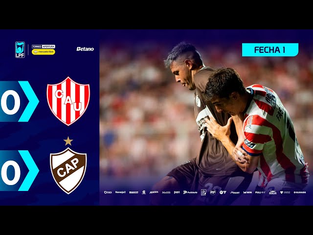 UNIÓN 0 - 0 PLATENSE | Resumen del partido | #TorneoMercadoLibre 2026 🏆