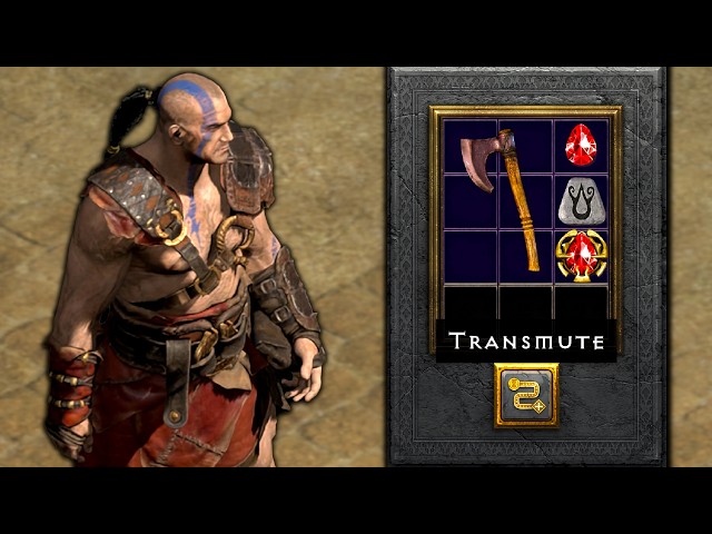 Diablo 2 But I Can Only Use Gear That I Craft Myself