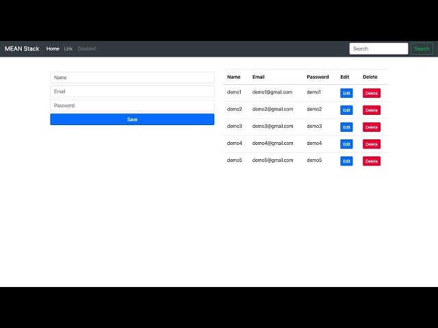 Flask MongoDB React Tutorial | Python MongoDB RESTful API | React Admin Panel | Python Web App