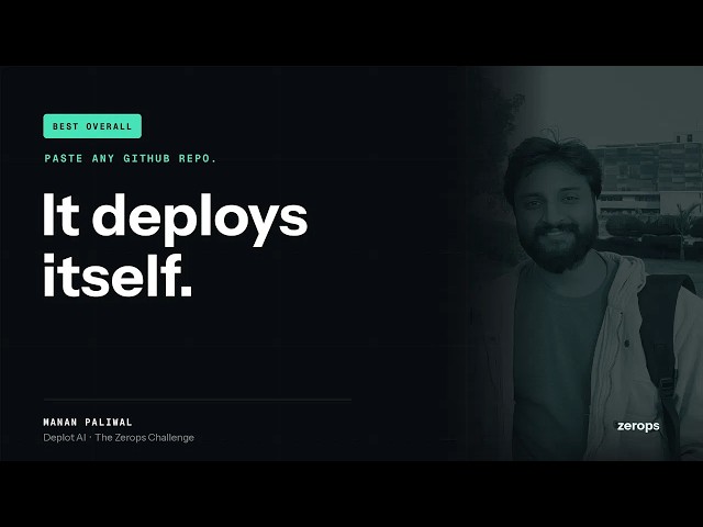The DevOps hackathon project, DEPLOT, that deploys, monitors, and fixes itself. By Manan Paliwal
